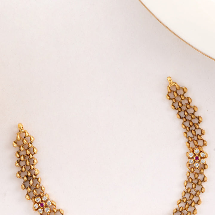 God Shiva Parvathi Nagas Short Necklace