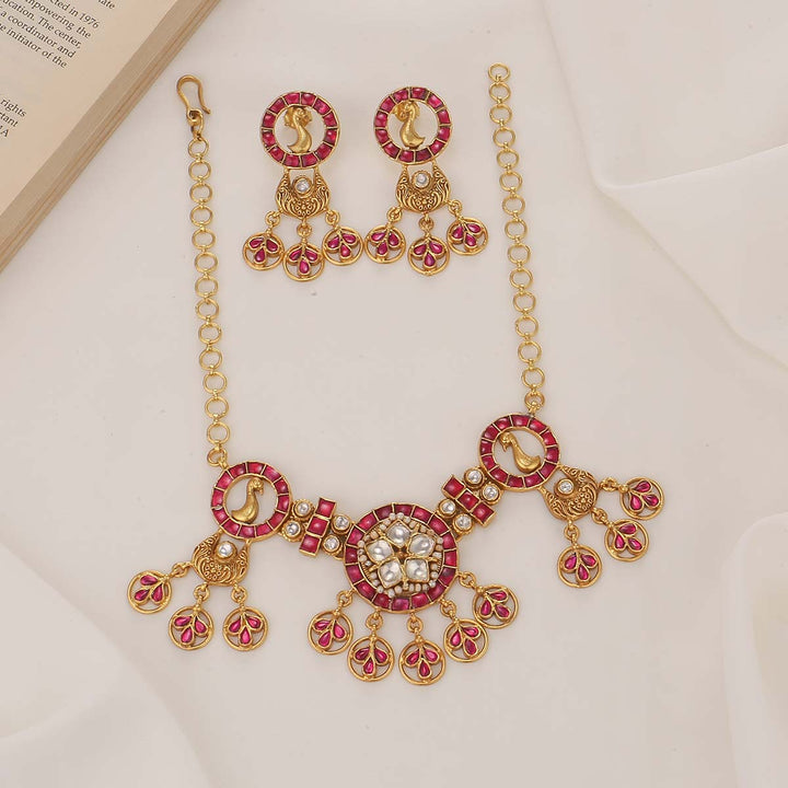 Gorgeous Look Long Necklace Set