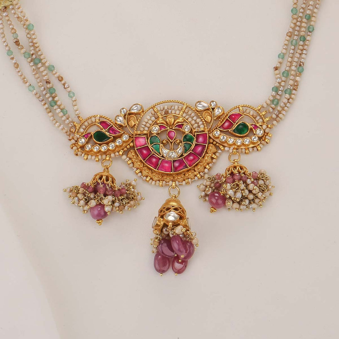 Sherina Short Necklace Set