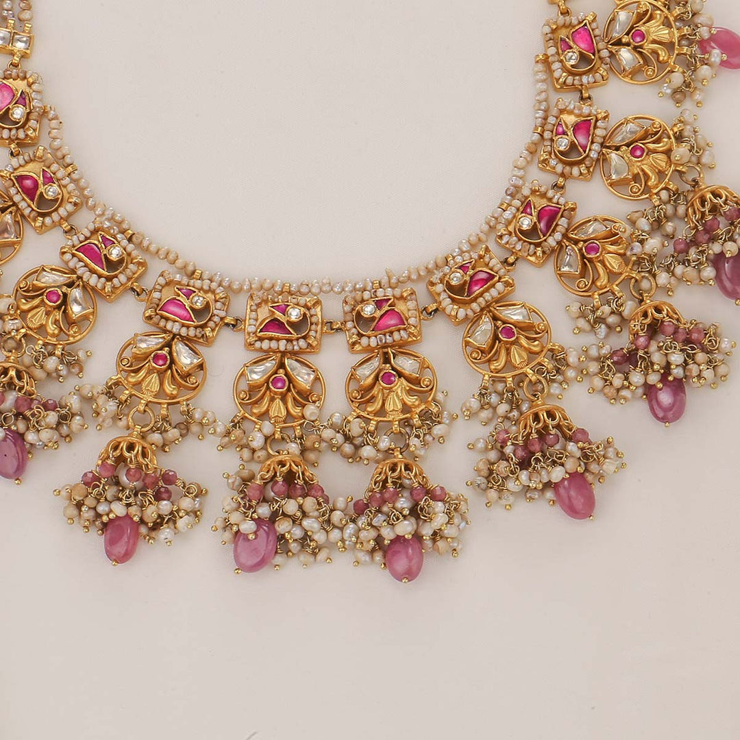Vinithsri Short Necklace Set