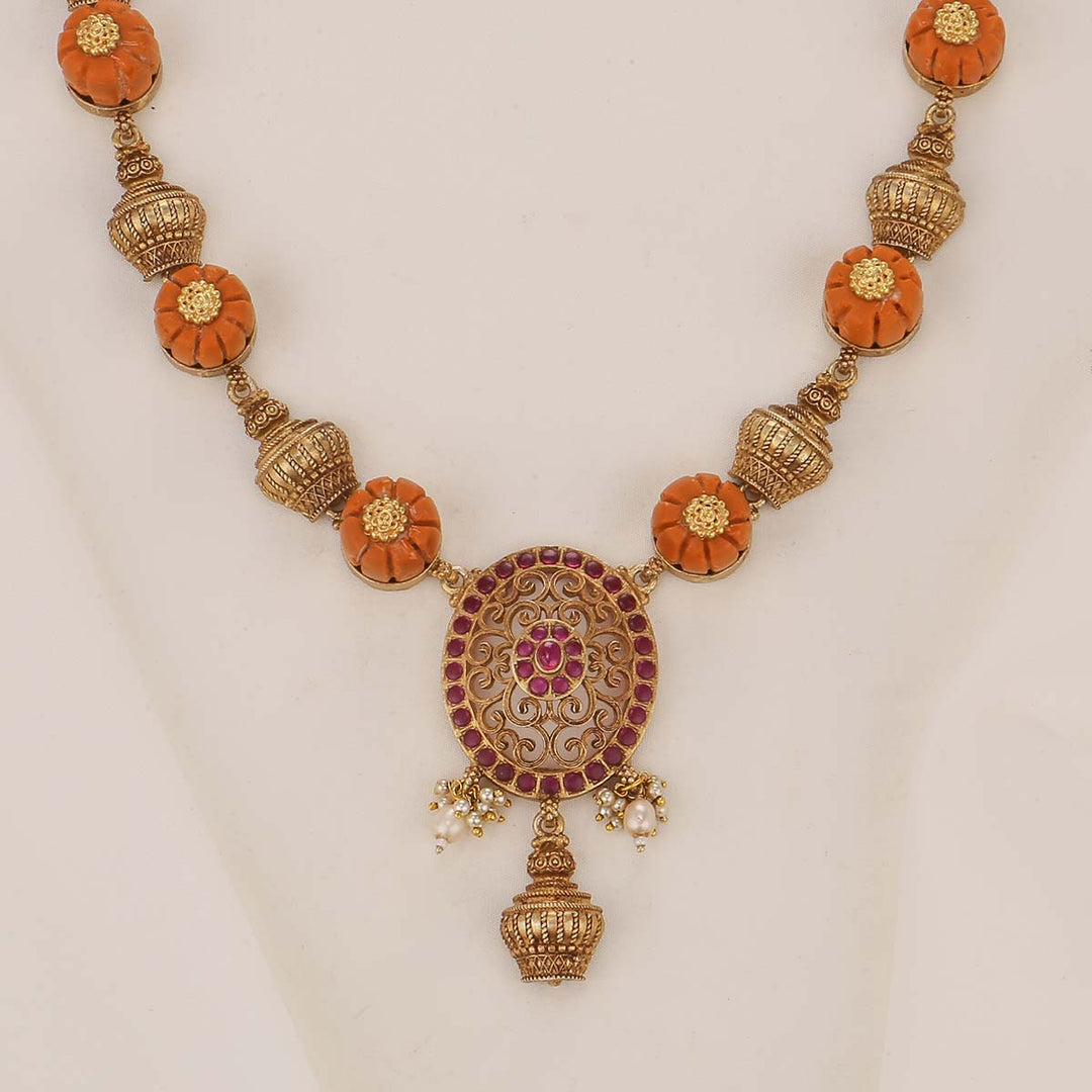 Radiant Roots Long Necklace