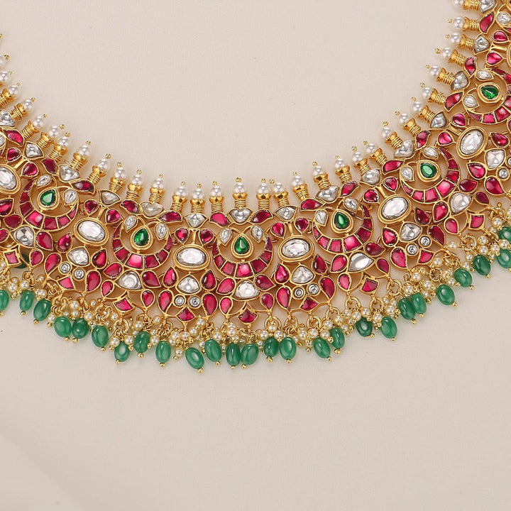 Preethika Kundan Short Necklace