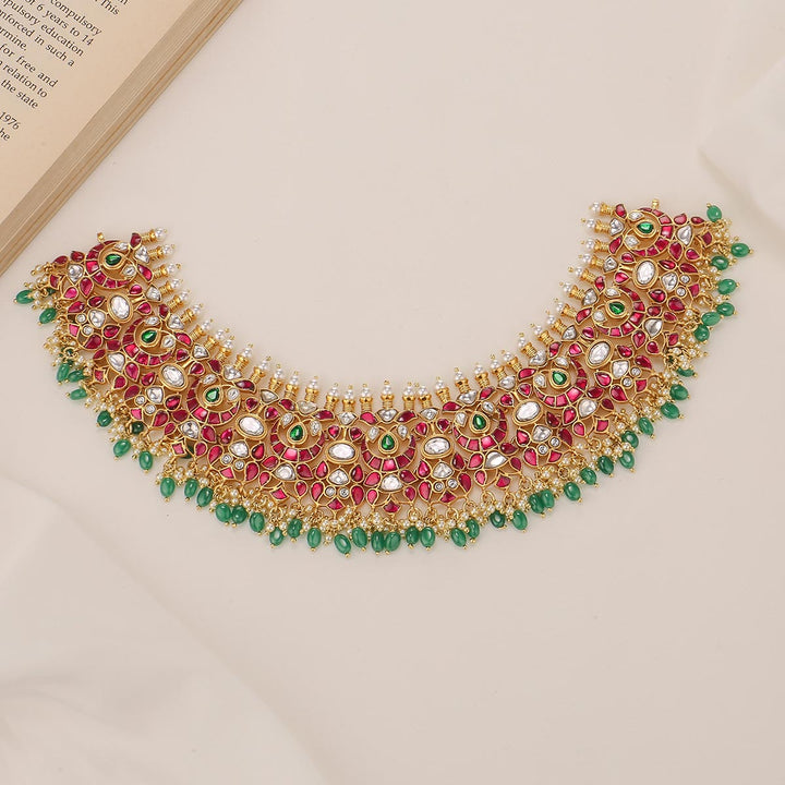 Preethika Kundan Short Necklace