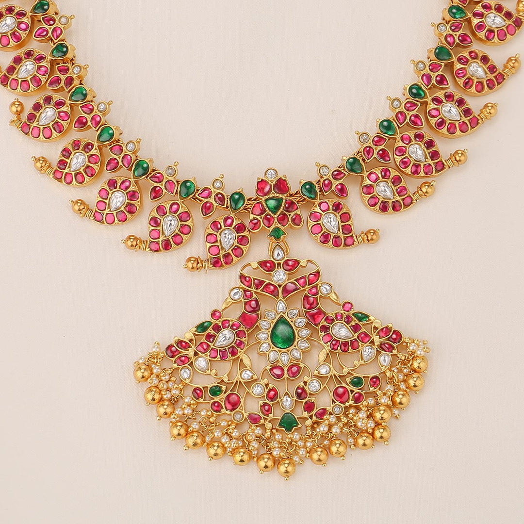 Varshika Kundan Long Necklace