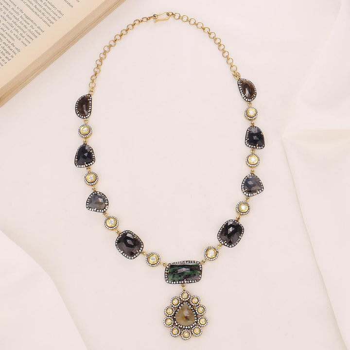 Trendy Look Long Necklace