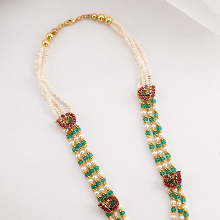 Keshanthi Kundan Long Necklace