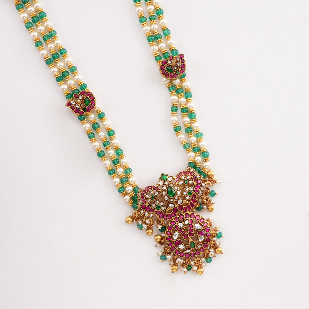 Keshanthi Kundan Long Necklace