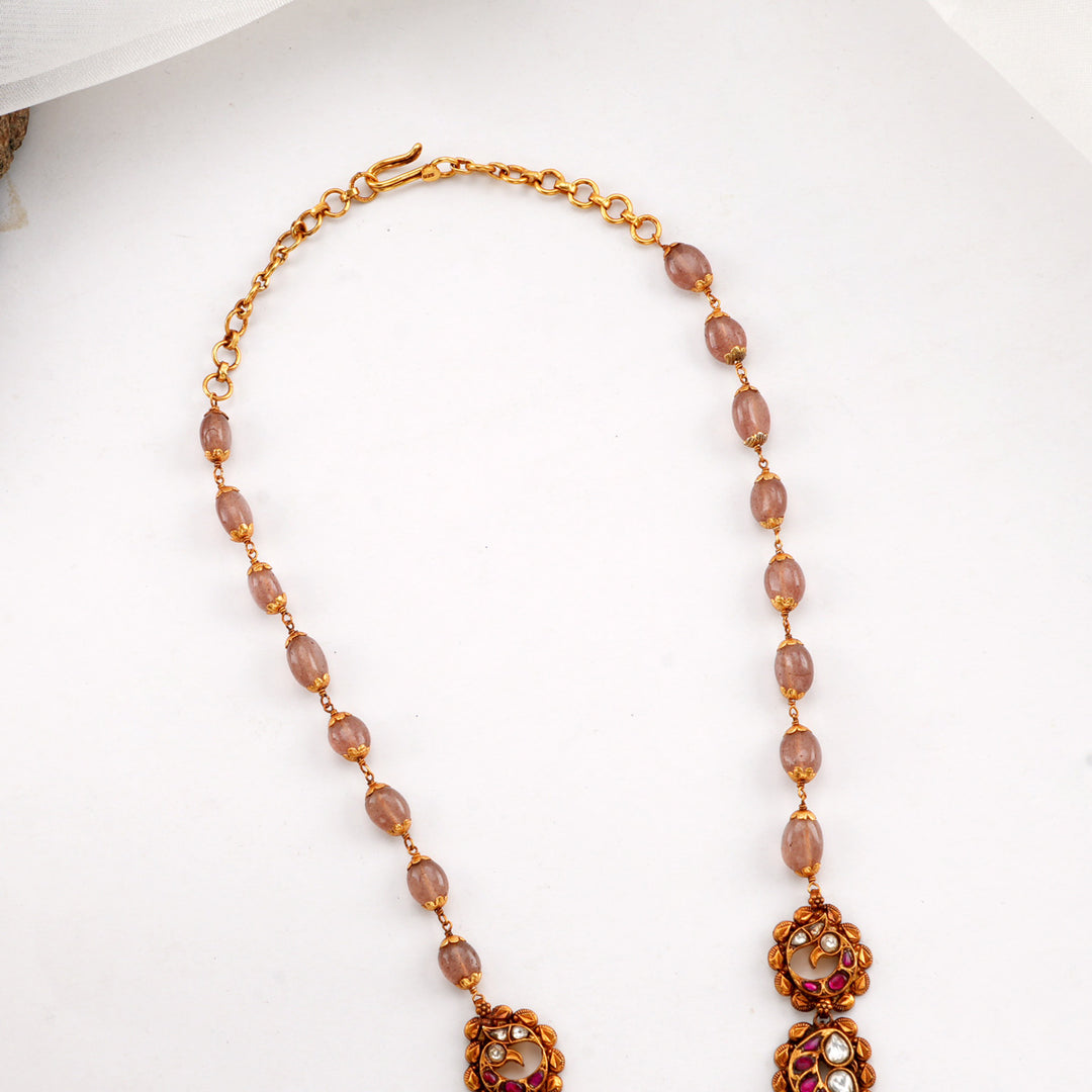 Sheshitha Kundan Long Necklace