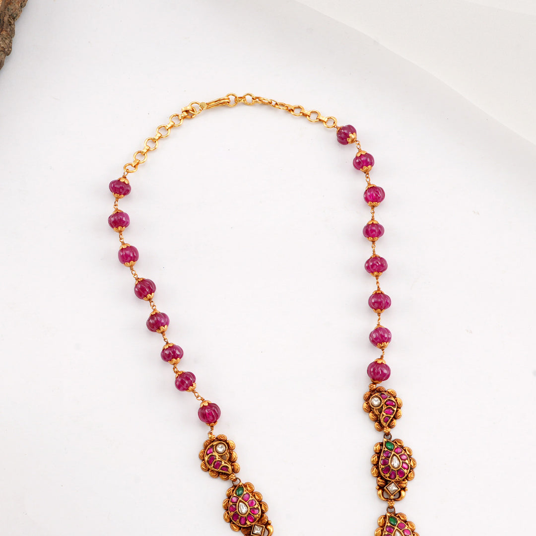 Rithikha Kundan Long Necklace