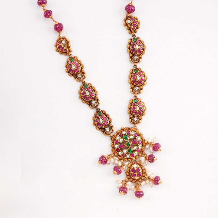 Rithikha Kundan Long Necklace