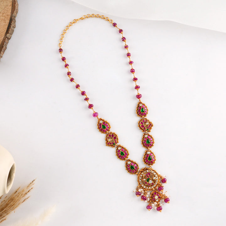 Samitha Kundan Long Necklace