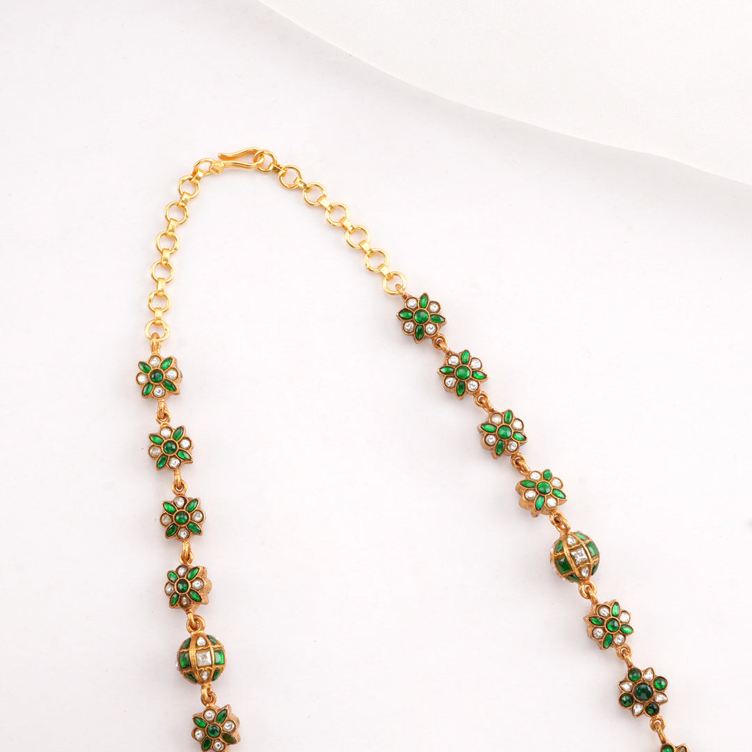 Manjuri Reversible Kundan Long Necklace
