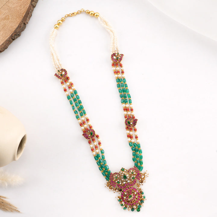 Pragyasri Kundan Long Necklace