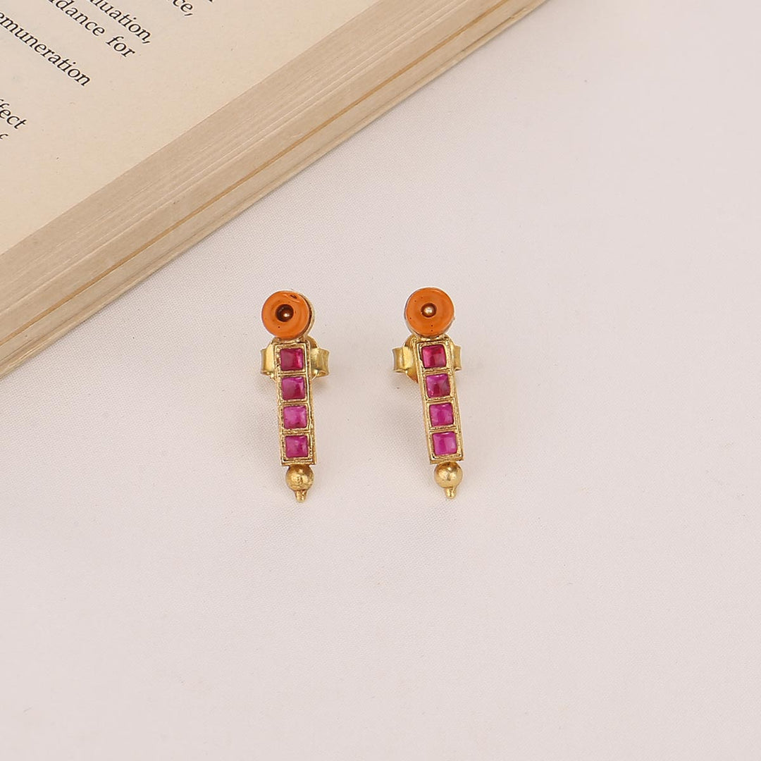 Shinning Spark Short Necklace Set