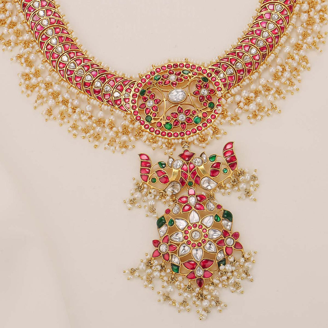 Rishana Kundan Long Necklace