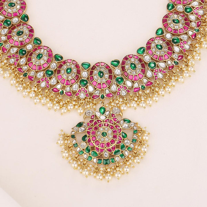 Asha Kundan Short Necklace