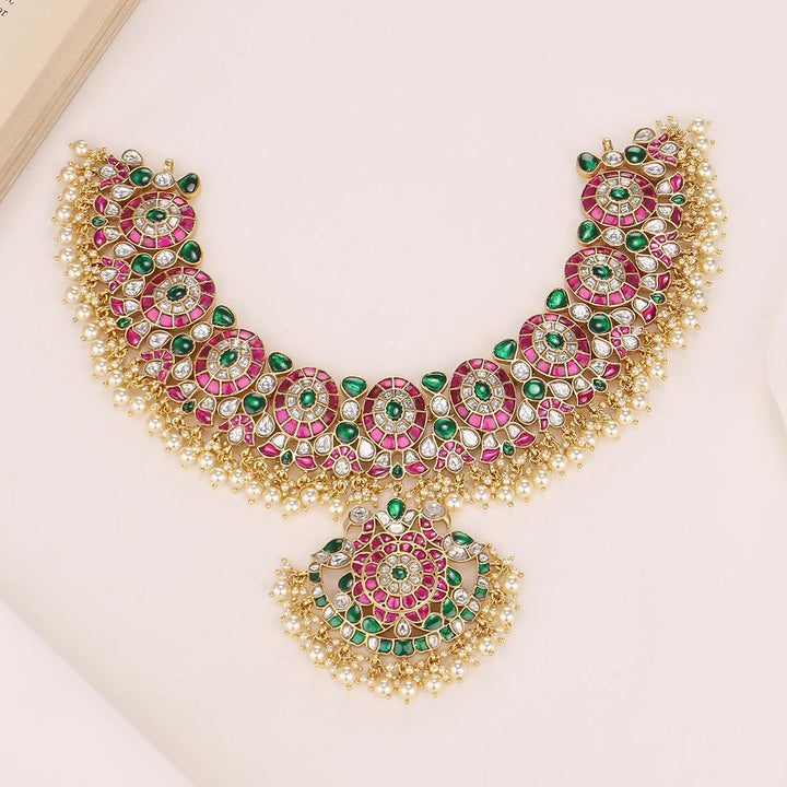 Asha Kundan Short Necklace
