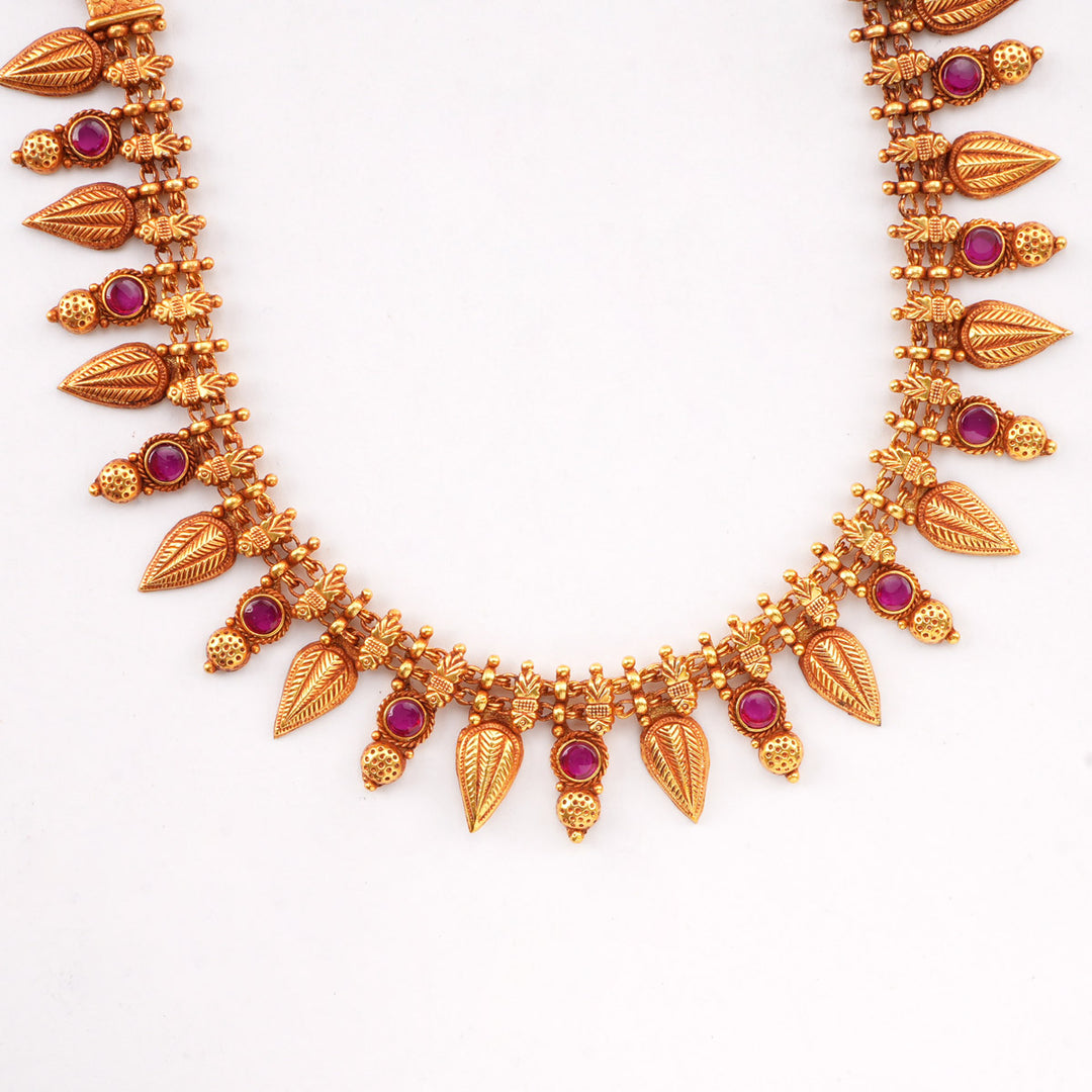 Traditional Elegance Long Necklace