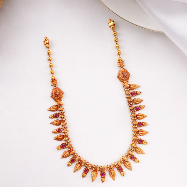 Traditional Elegance Long Necklace