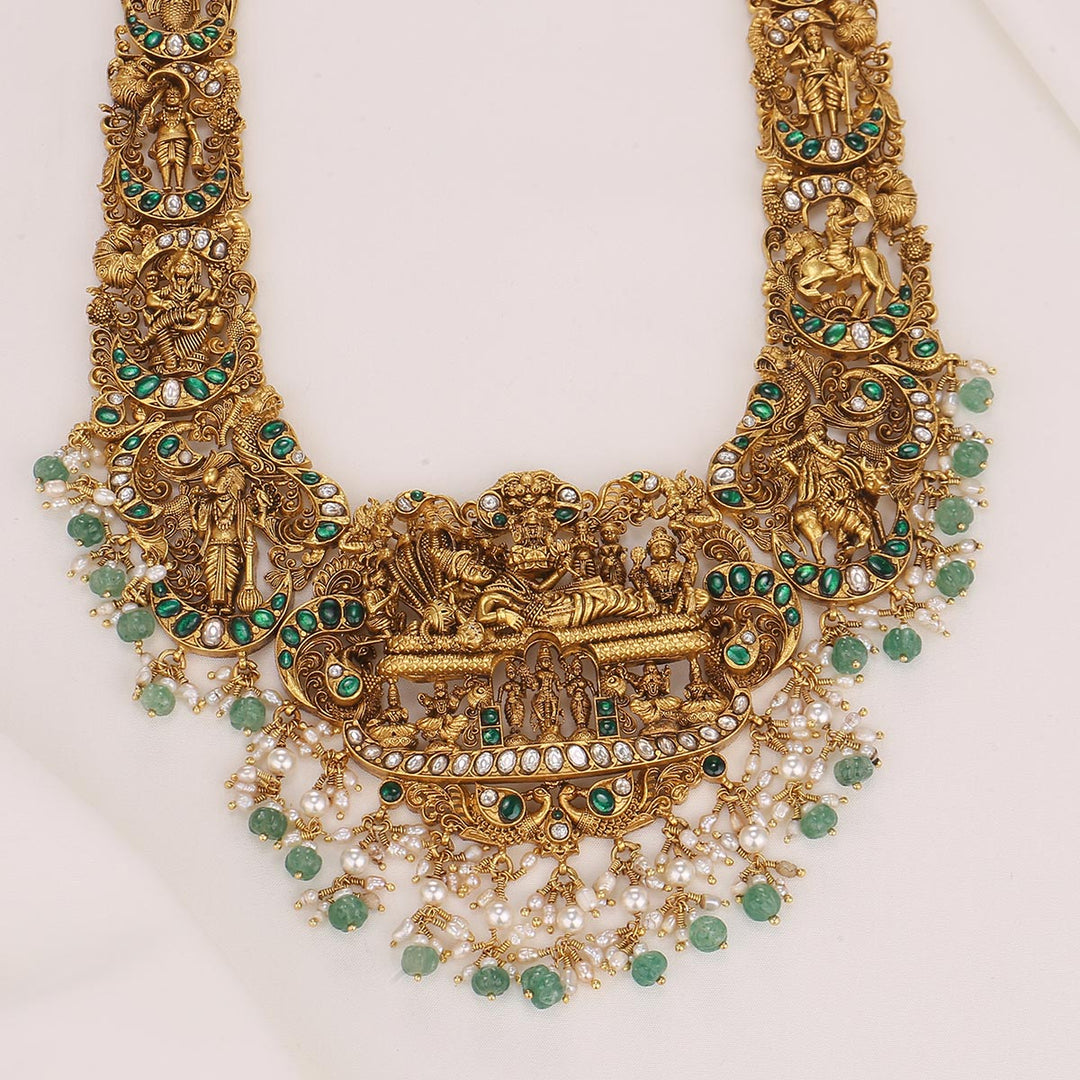 Grandeur Divine Glow Nagas Long Necklace