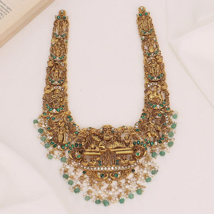 Grandeur Divine Glow Nagas Long Necklace