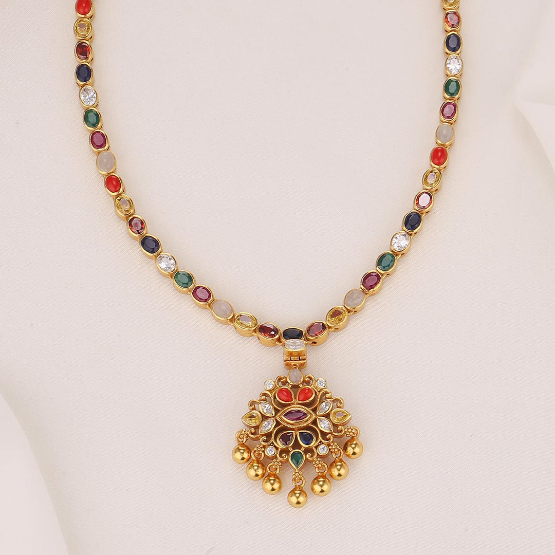 Charm Reversible Short Necklace