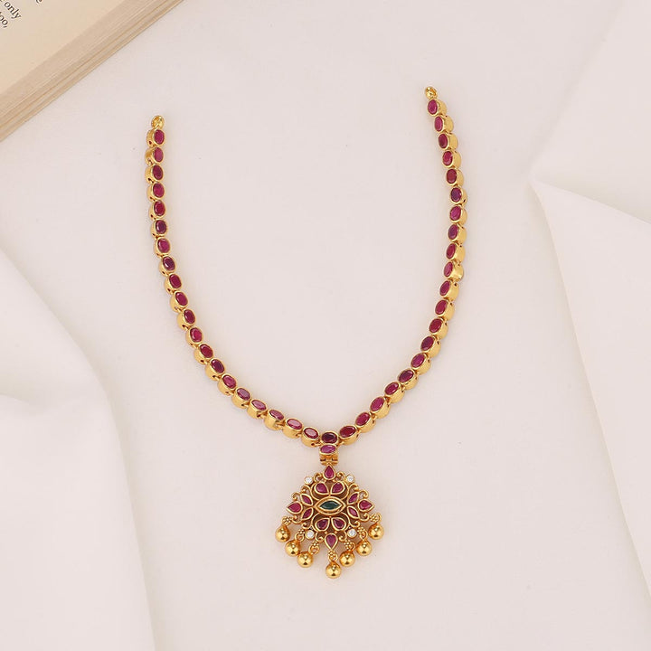 Charm Reversible Short Necklace