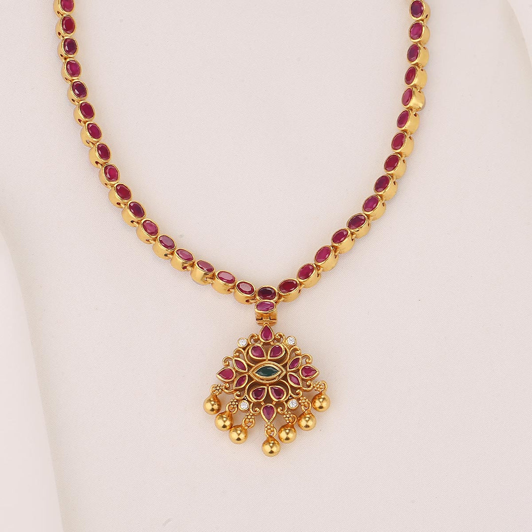 Charm Reversible Short Necklace