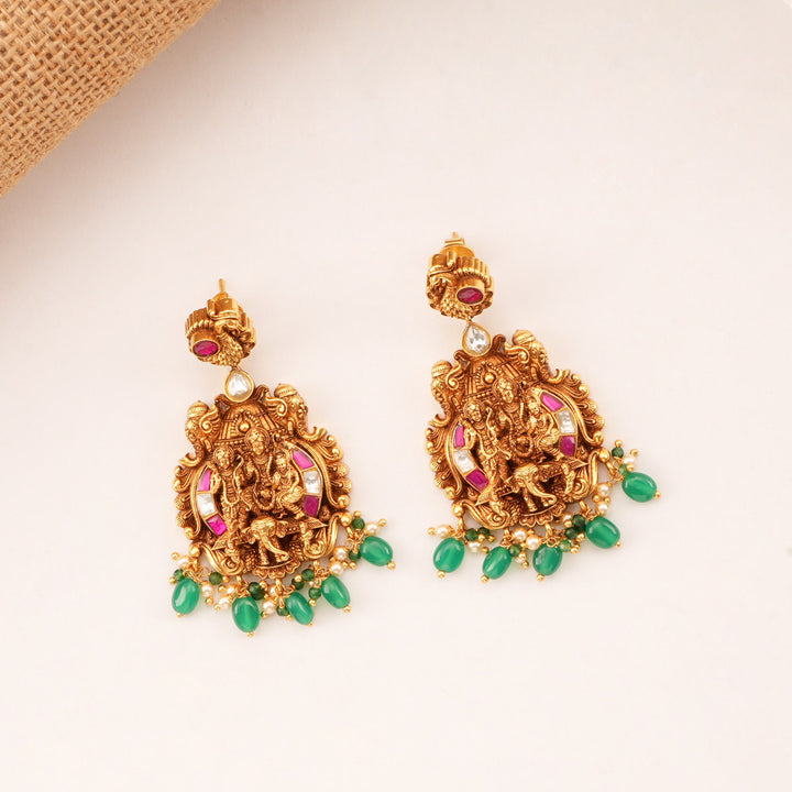 Bridal Nagas Long Necklace Set