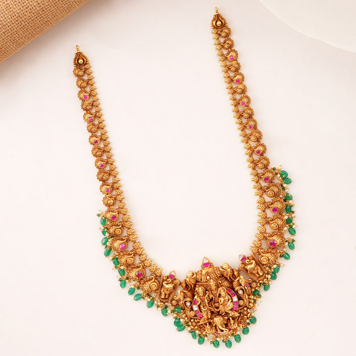 Bridal Nagas Long Necklace Set