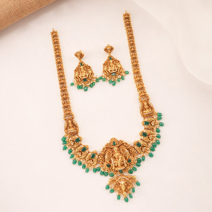 Goddess Glow Nagas Long Necklace Set