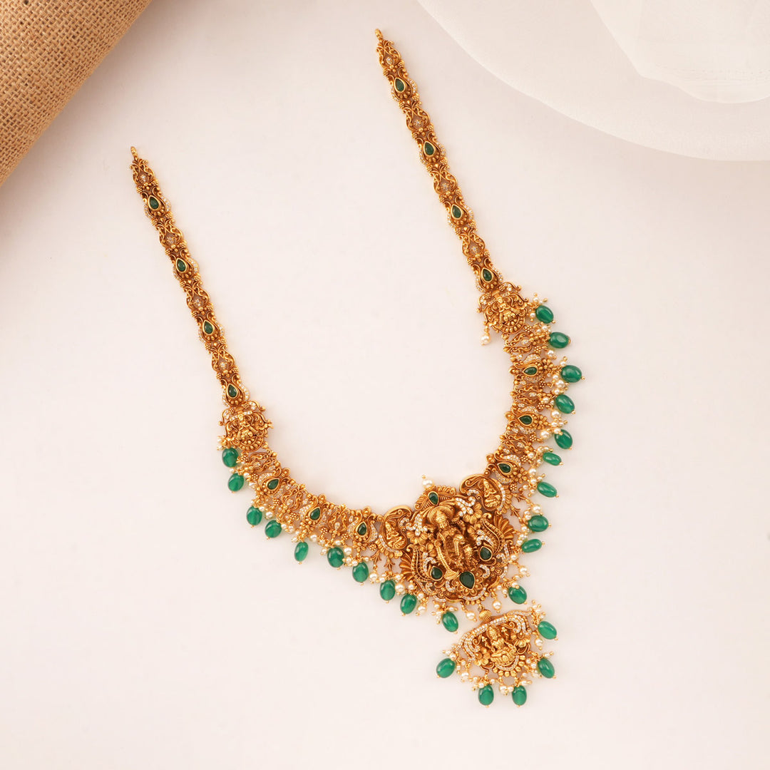 Temple Majesty Nagas Long Necklace Set