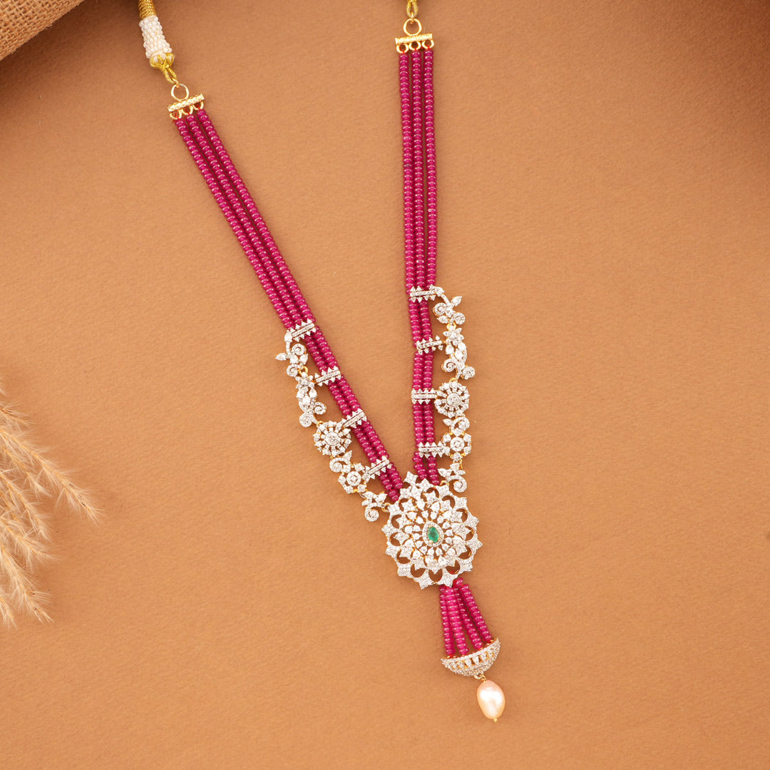 Unique Avikam Long Necklace Set