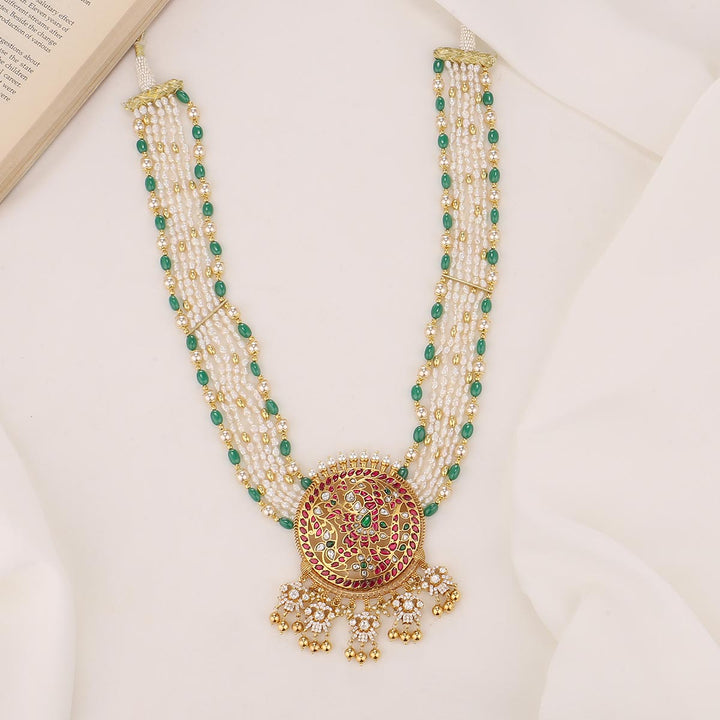 Varnika Kundan Long Necklace