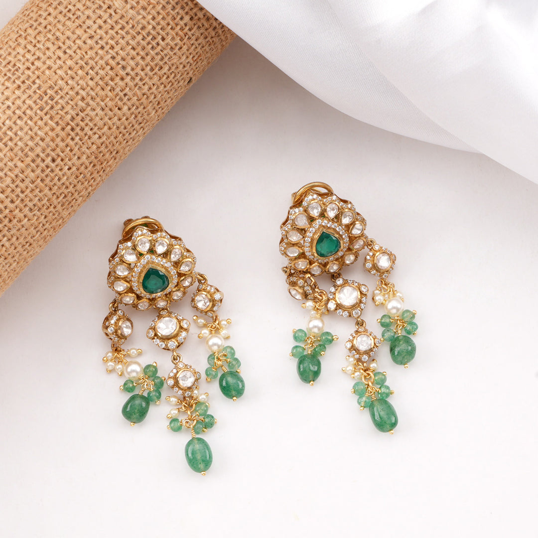 Layered Victorian Long Necklace Set