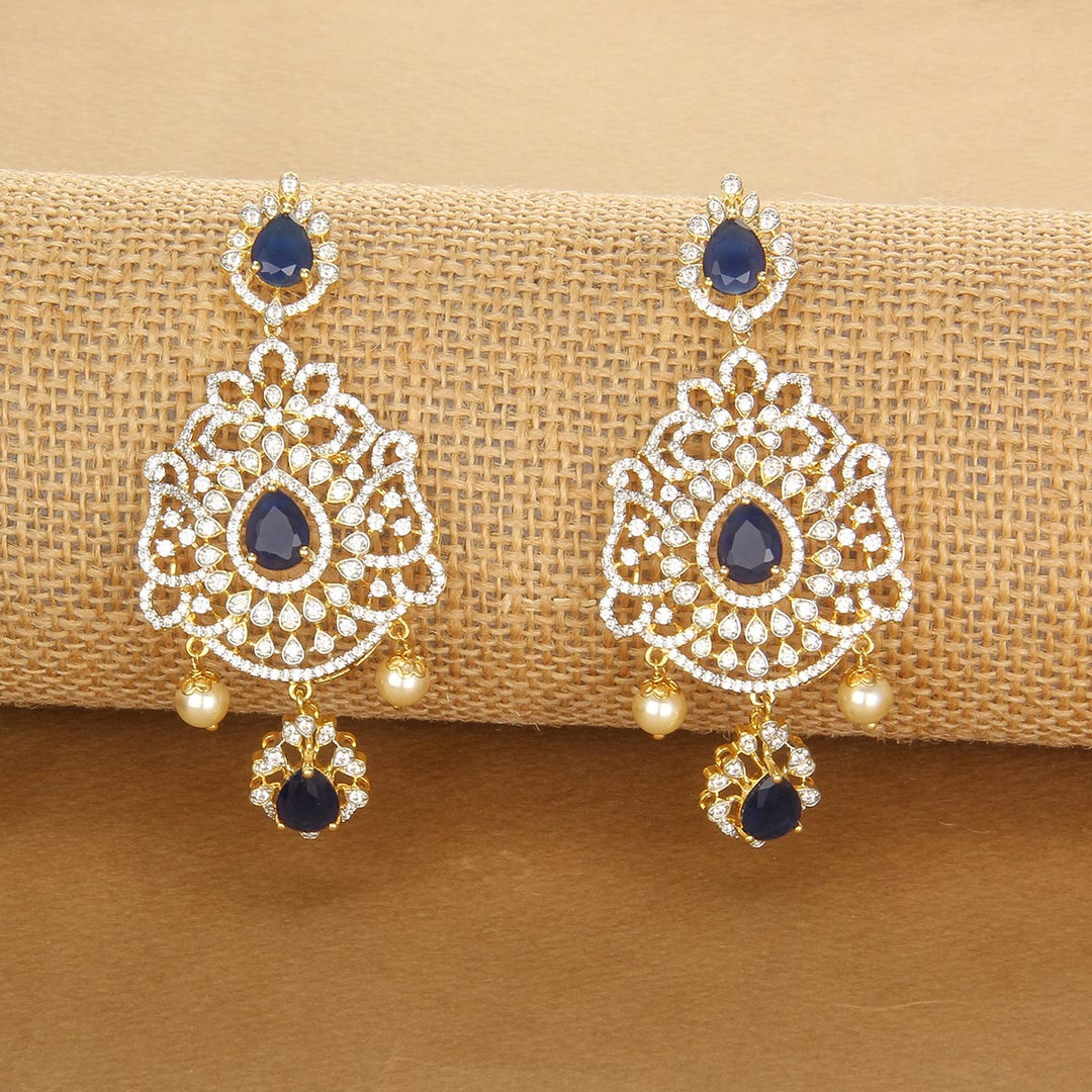 Sparkling Avikam Long Necklace Set