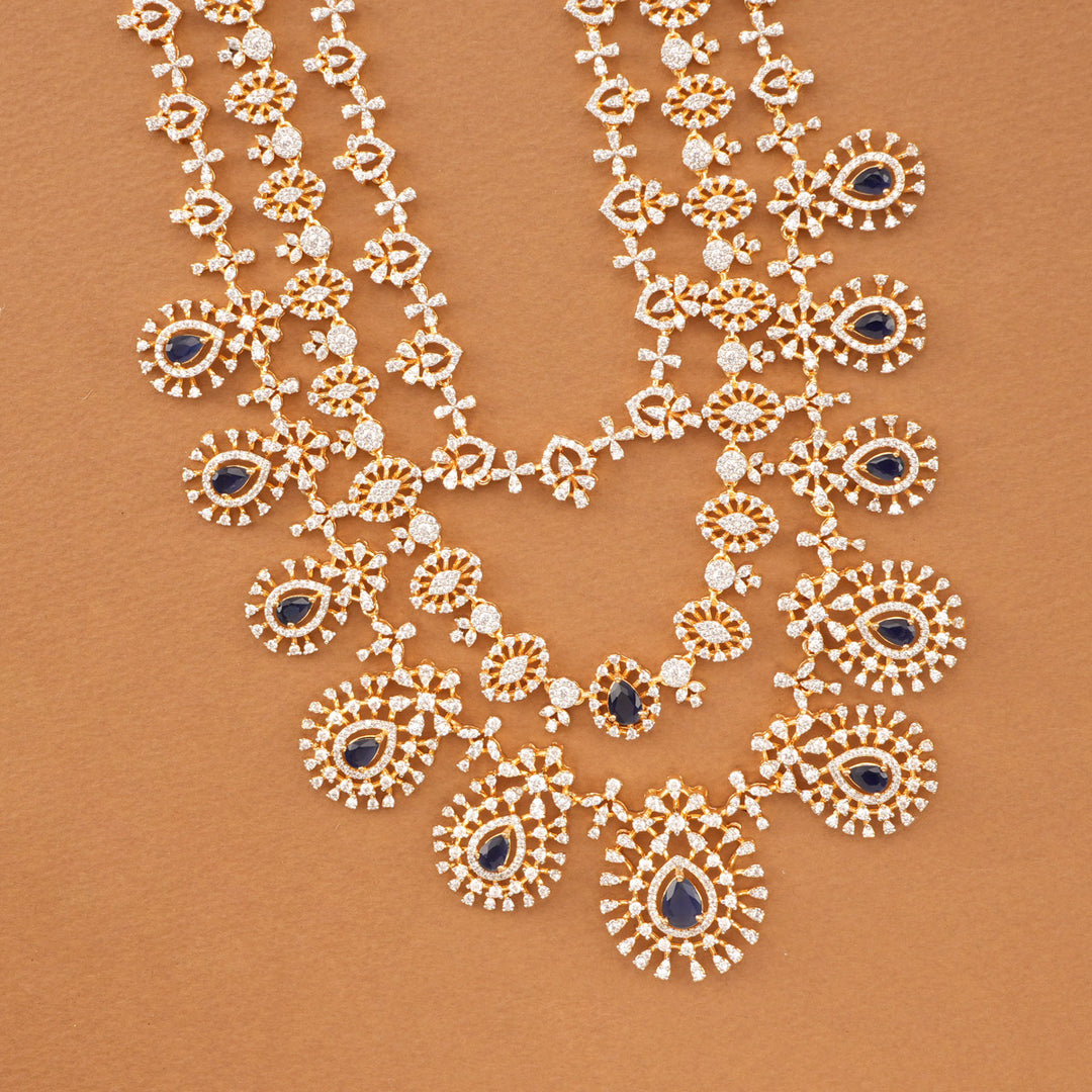 Layer Charm Avikam Long Necklace Set