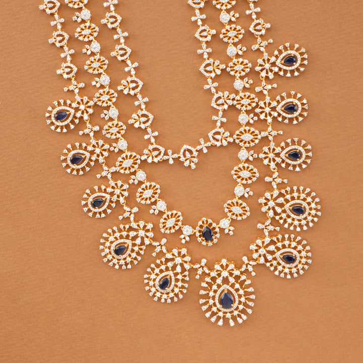 Layer Charm Avikam Long Necklace Set