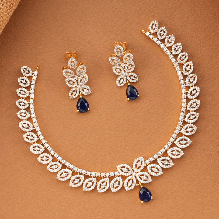 Gorgeous Look Diamond Necklace Set