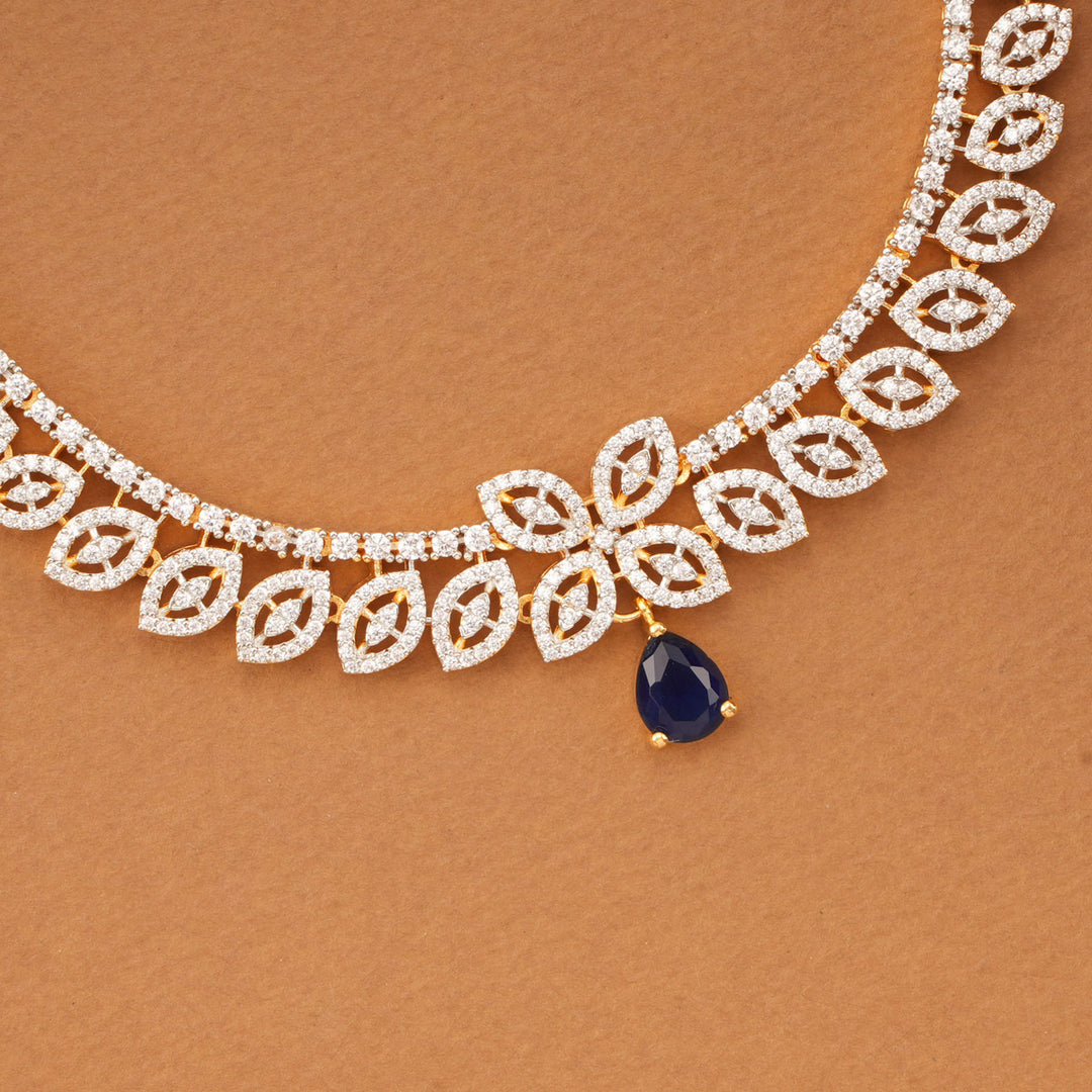 Gorgeous Look Diamond Necklace Set