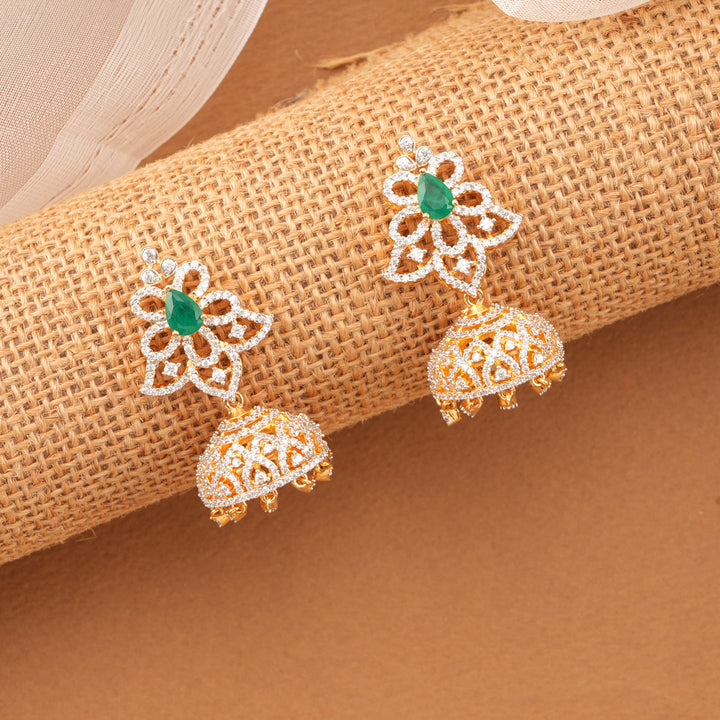 Modern Look Diamond Short Necklace Set