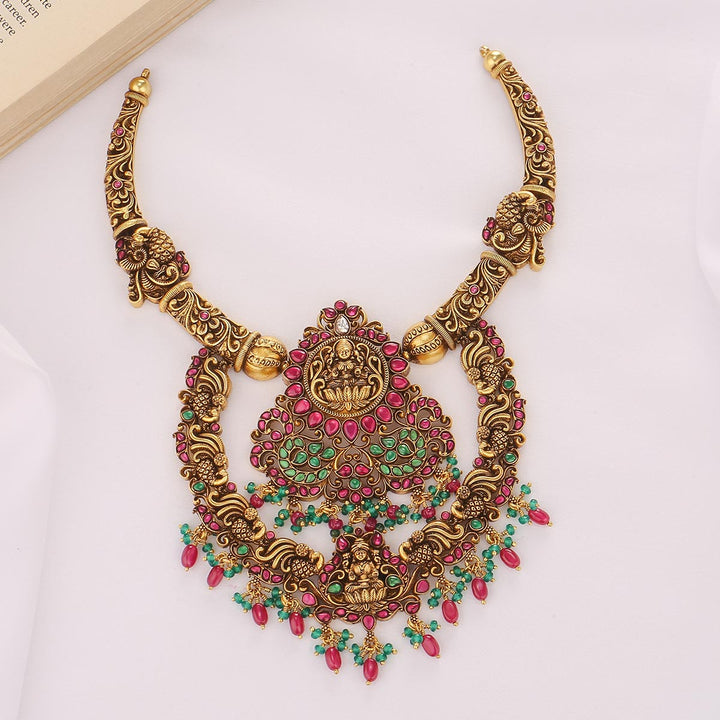 Unique Designer Nagas Short Necklace