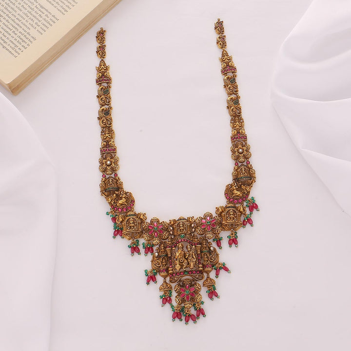 Dainty Divine Nagas Long Necklace