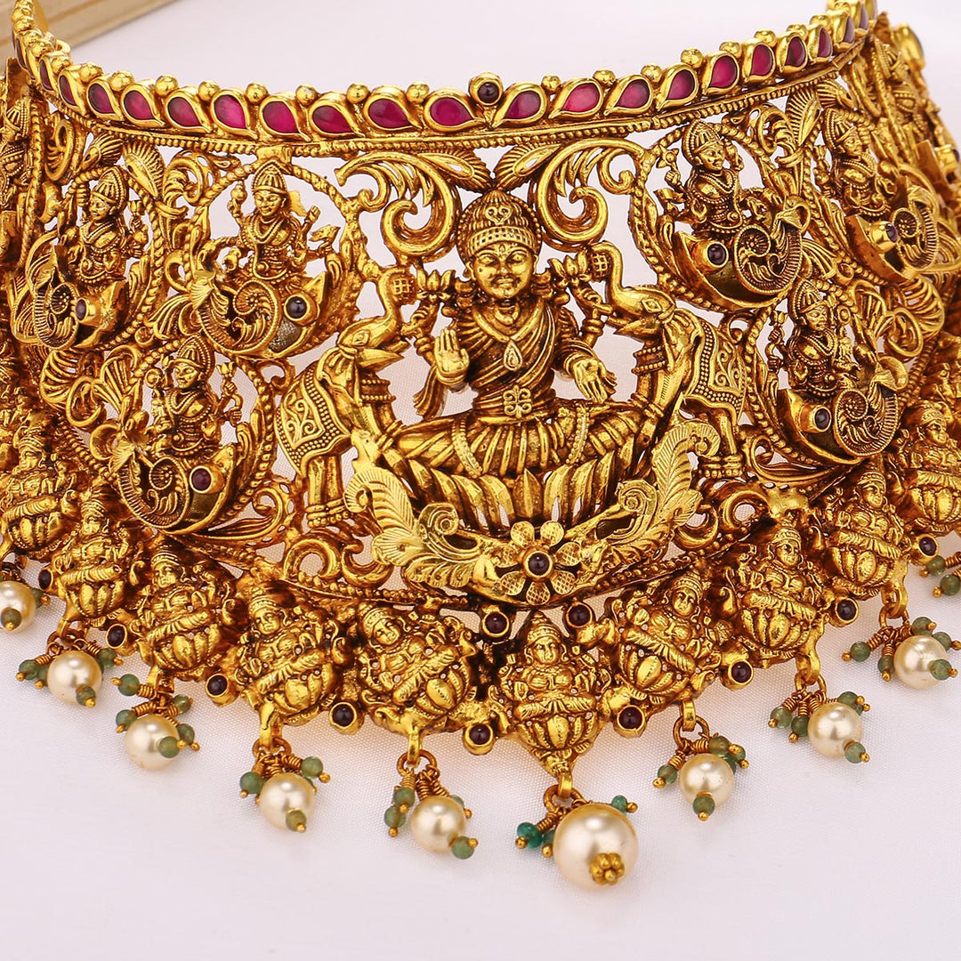 Bridal Look Nagas Choker