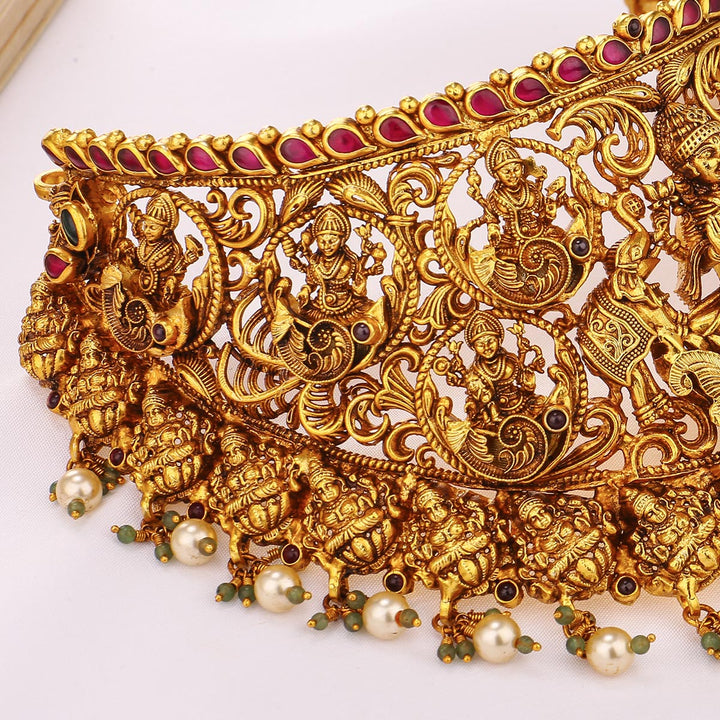 Bridal Look Nagas Choker
