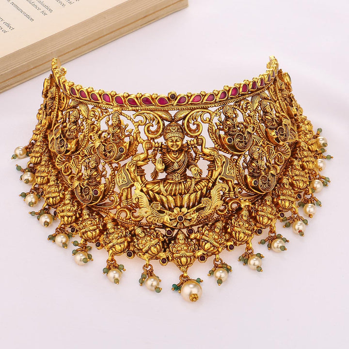Bridal Look Nagas Choker