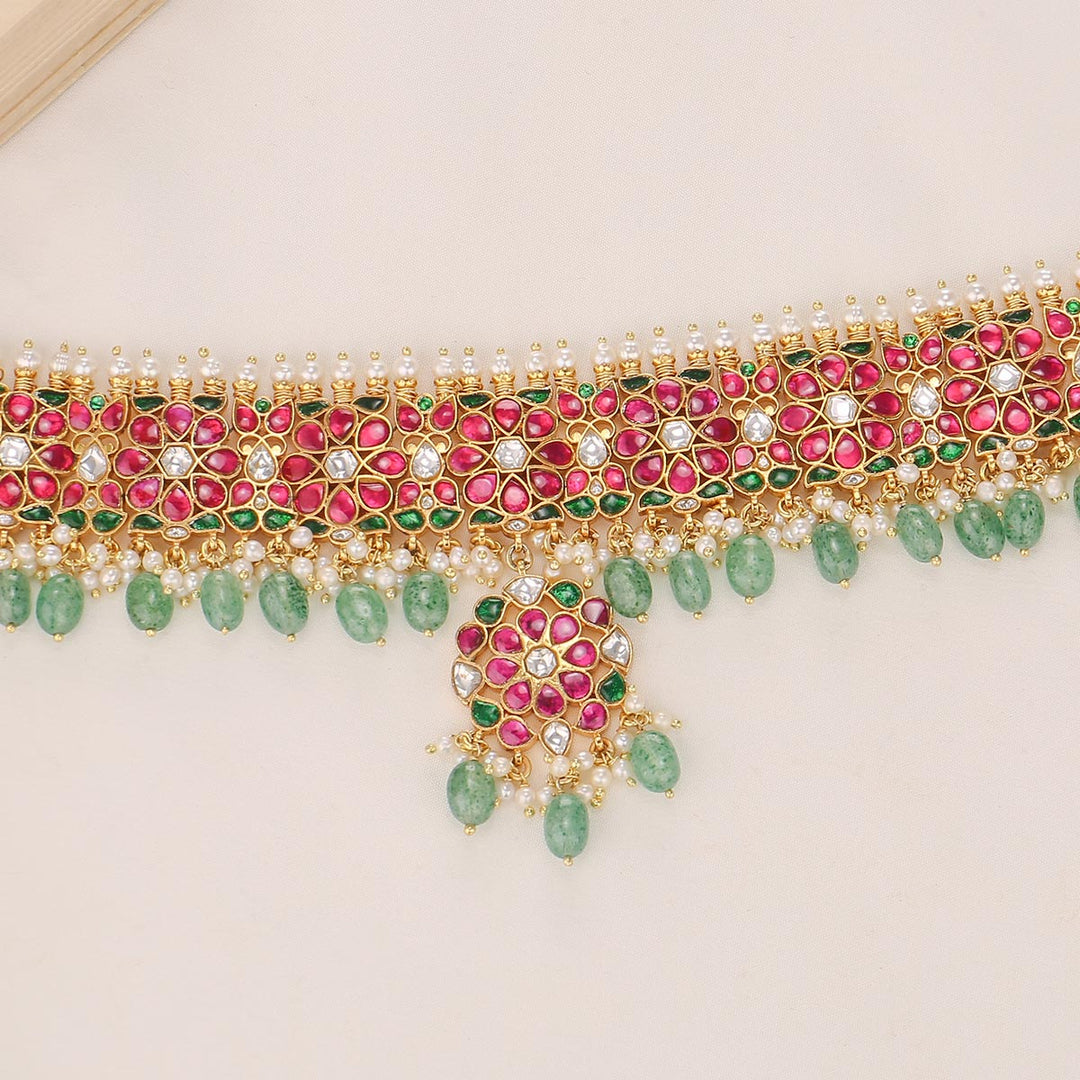 Herisha Kundan Choker Set