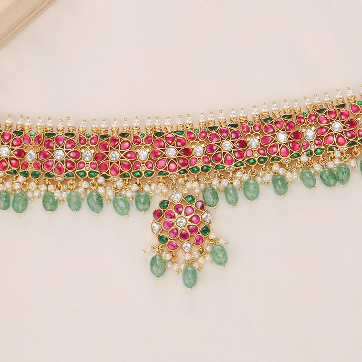 Herisha Kundan Choker Set