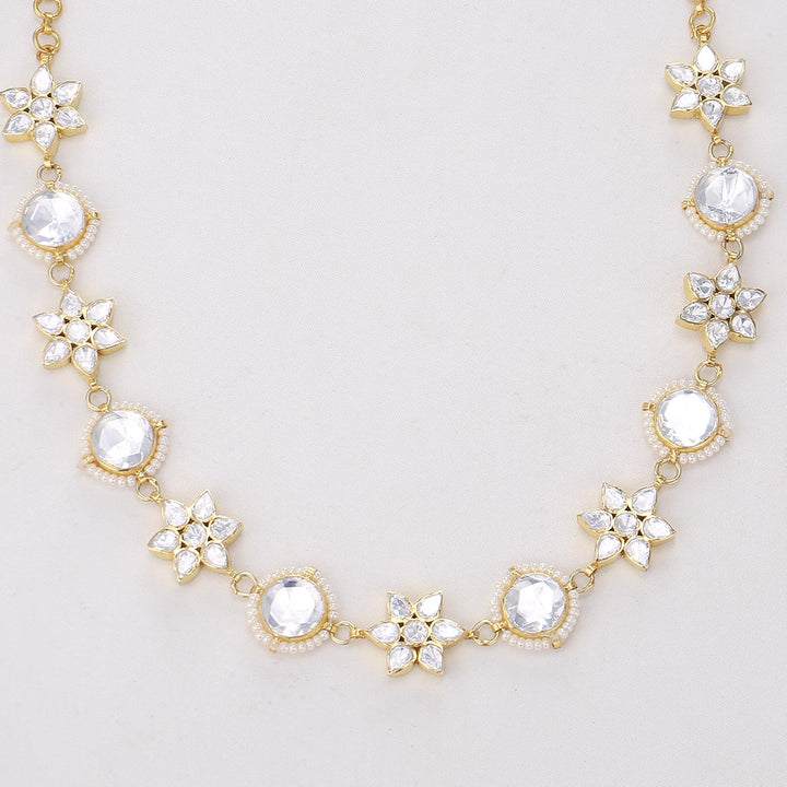 Gleaming Short Necklace Set