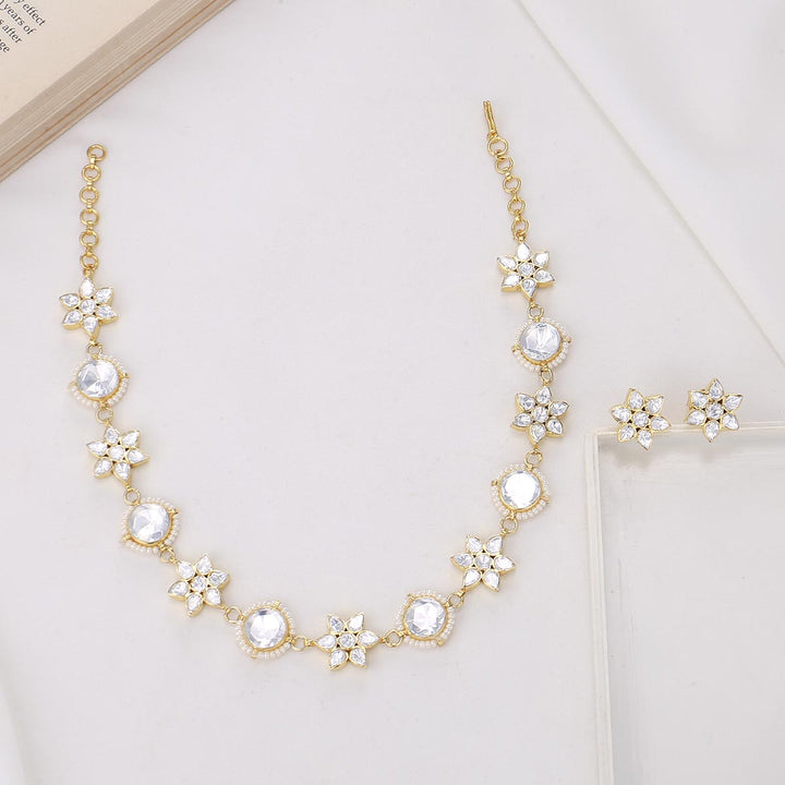 Gleaming Short Necklace Set